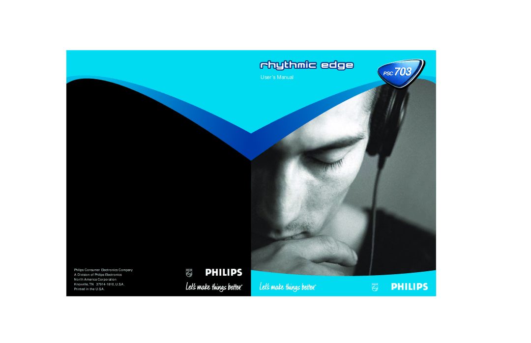 Philips PSC 703 user manual PSCPSC703703 