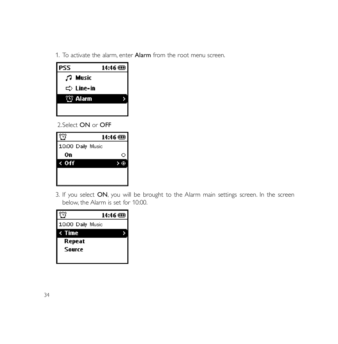 Philips PSS231 user manual 