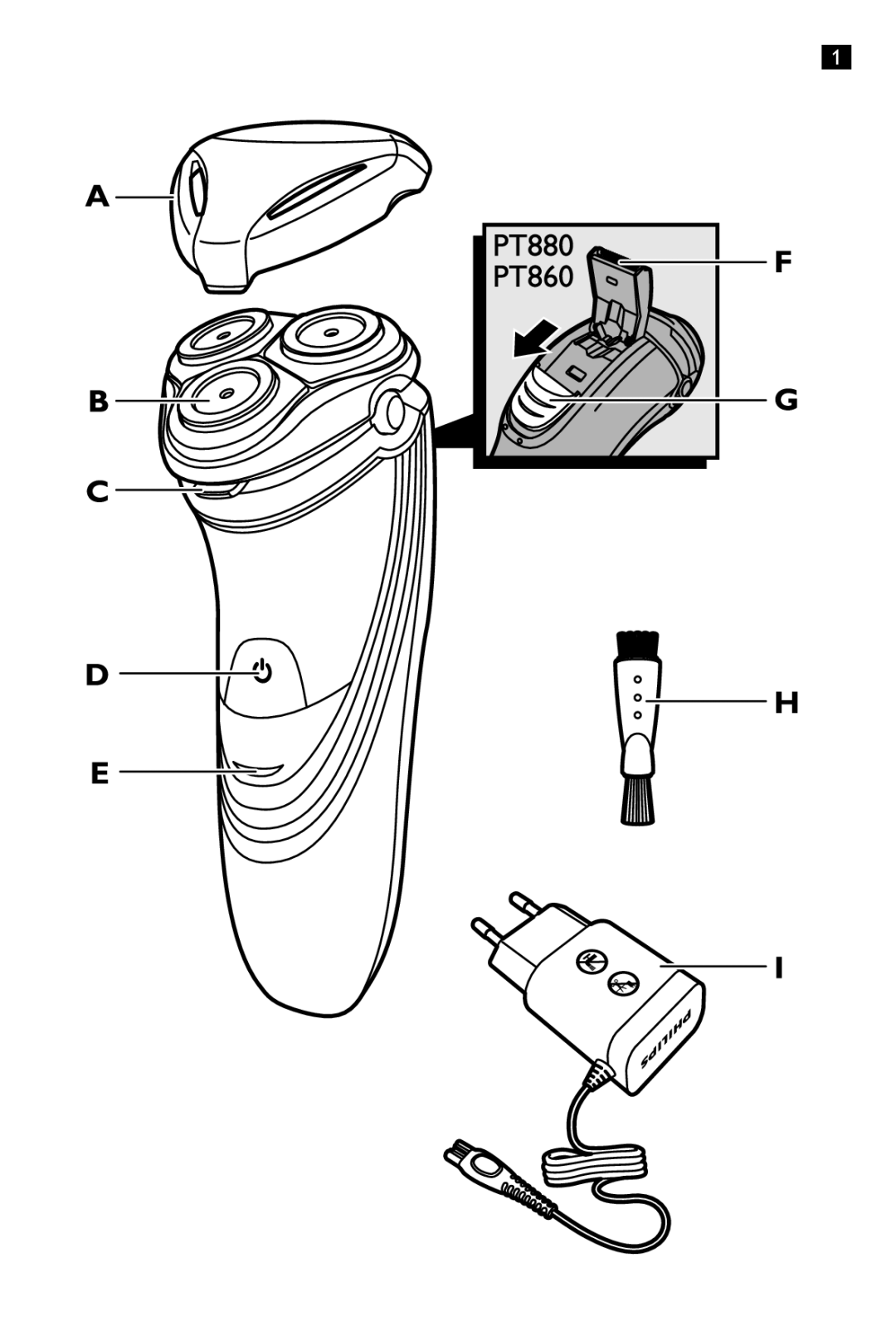 Philips PT722, PT728 manual 