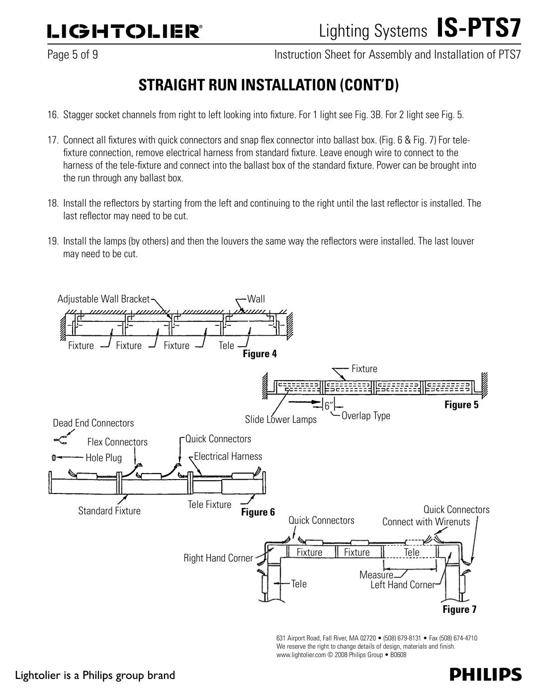 Philips PTS7 manual UifSvoUispvhiBozCbmmbtuCpy, 0WFSMBQ5ZQF, 2VJDL$POOFDUPST PMF1MVH MFDUSJDBMBSOFTT, 5FMFJYUVSF 