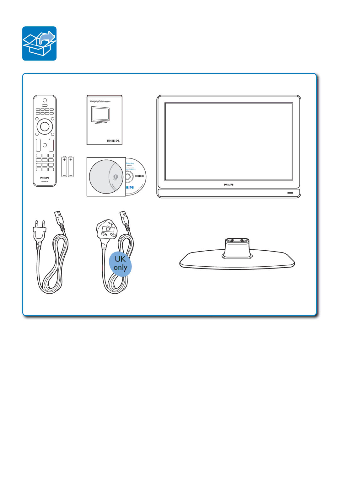 Philips Q41G78308135B manual Only 