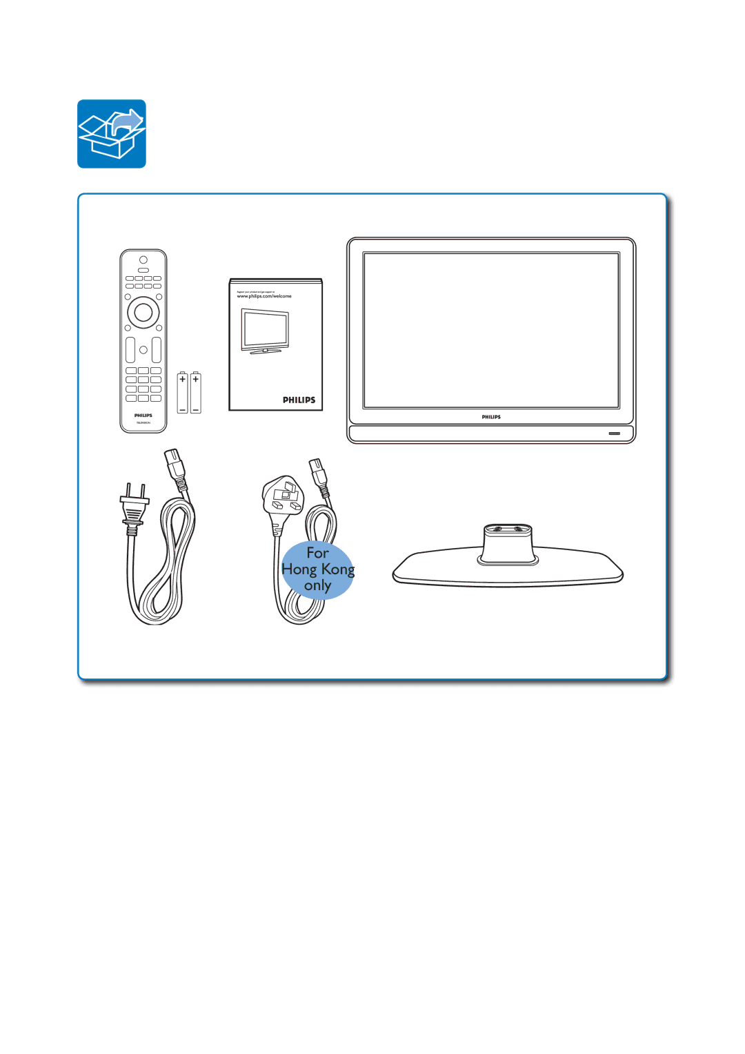 Philips Q41G78308136A manual For Hong Kong Only 