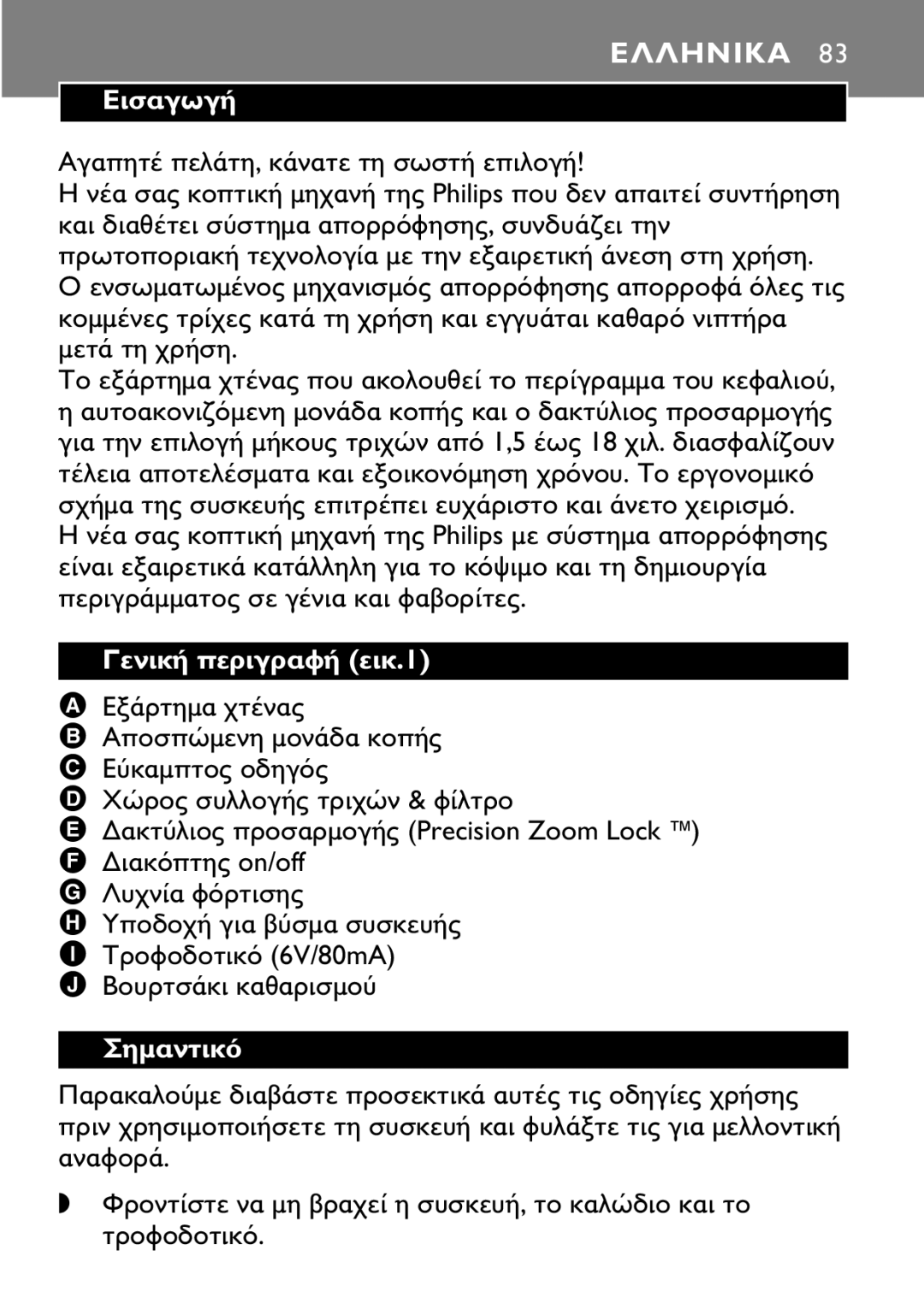 Philips QT4045 manual 