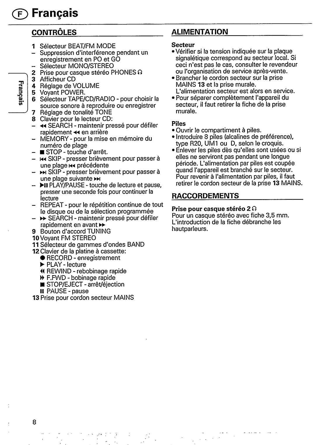 Philips RD 1523, RD 1022 manual 