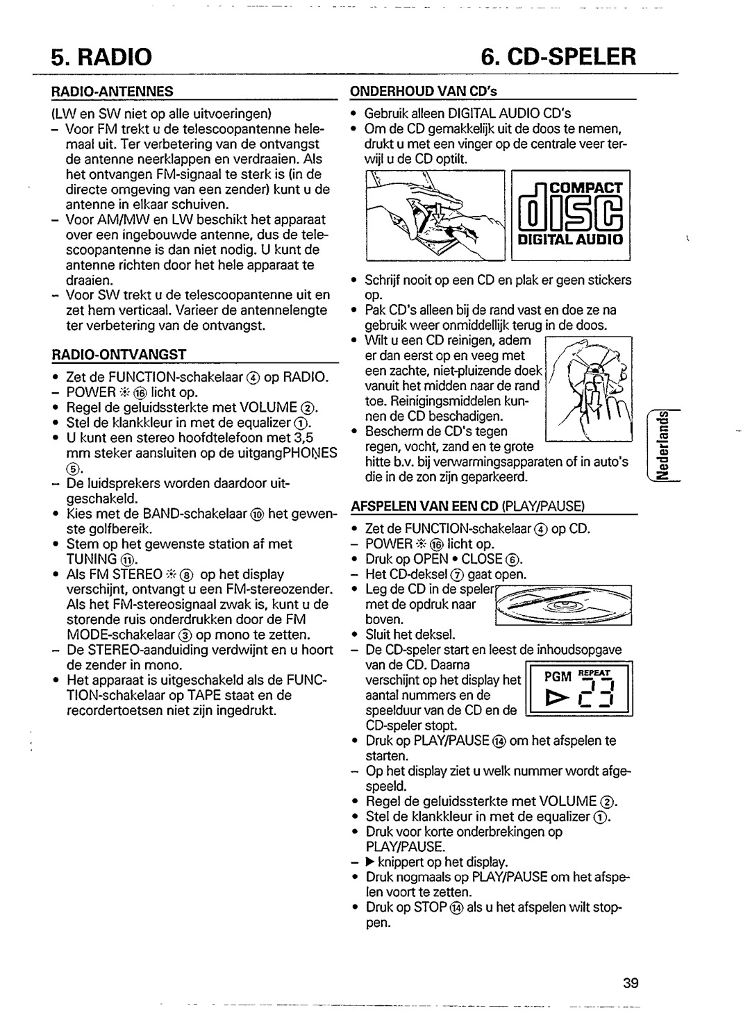 Philips RD 7600 manual 