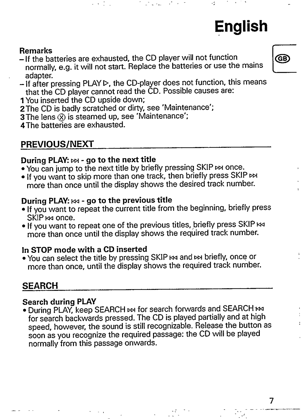 Philips ND1110, RD1011 manual 