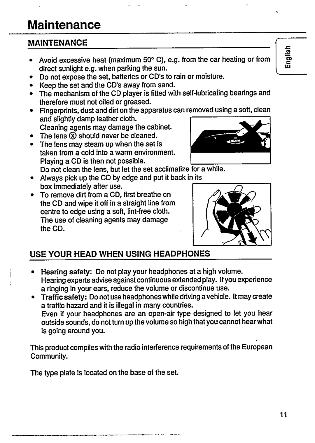 Philips RD5050/18 manual 