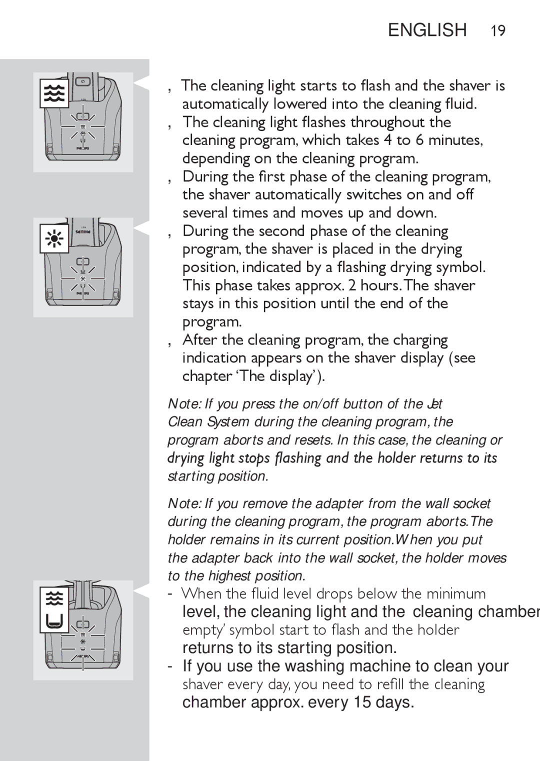 Philips RQ1077, RQ1087 manual English 