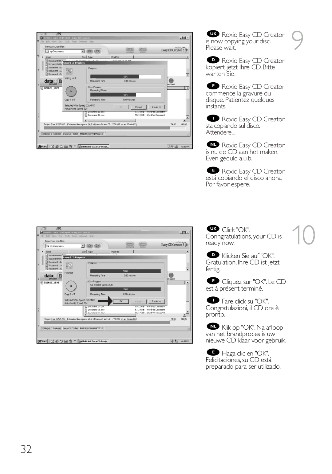 Philips RWDV3212 manual 