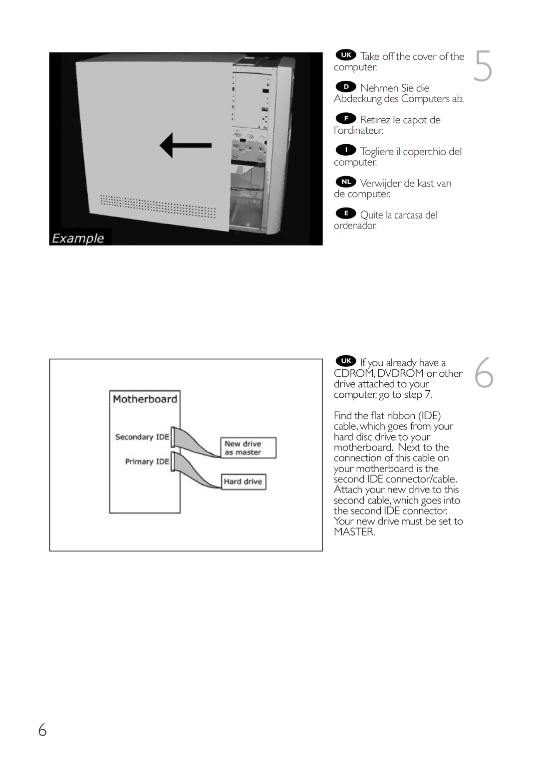 Philips RWDV3212 manual Master 