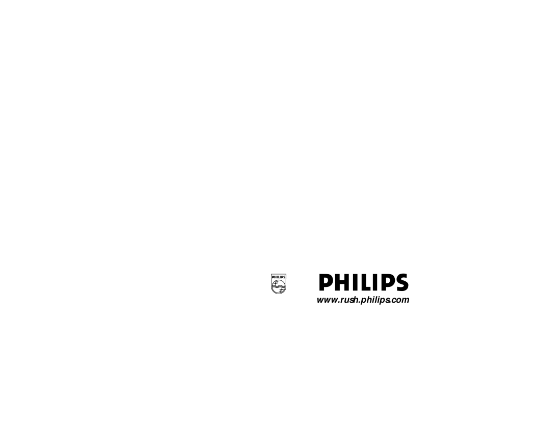 Philips SA101 manual 