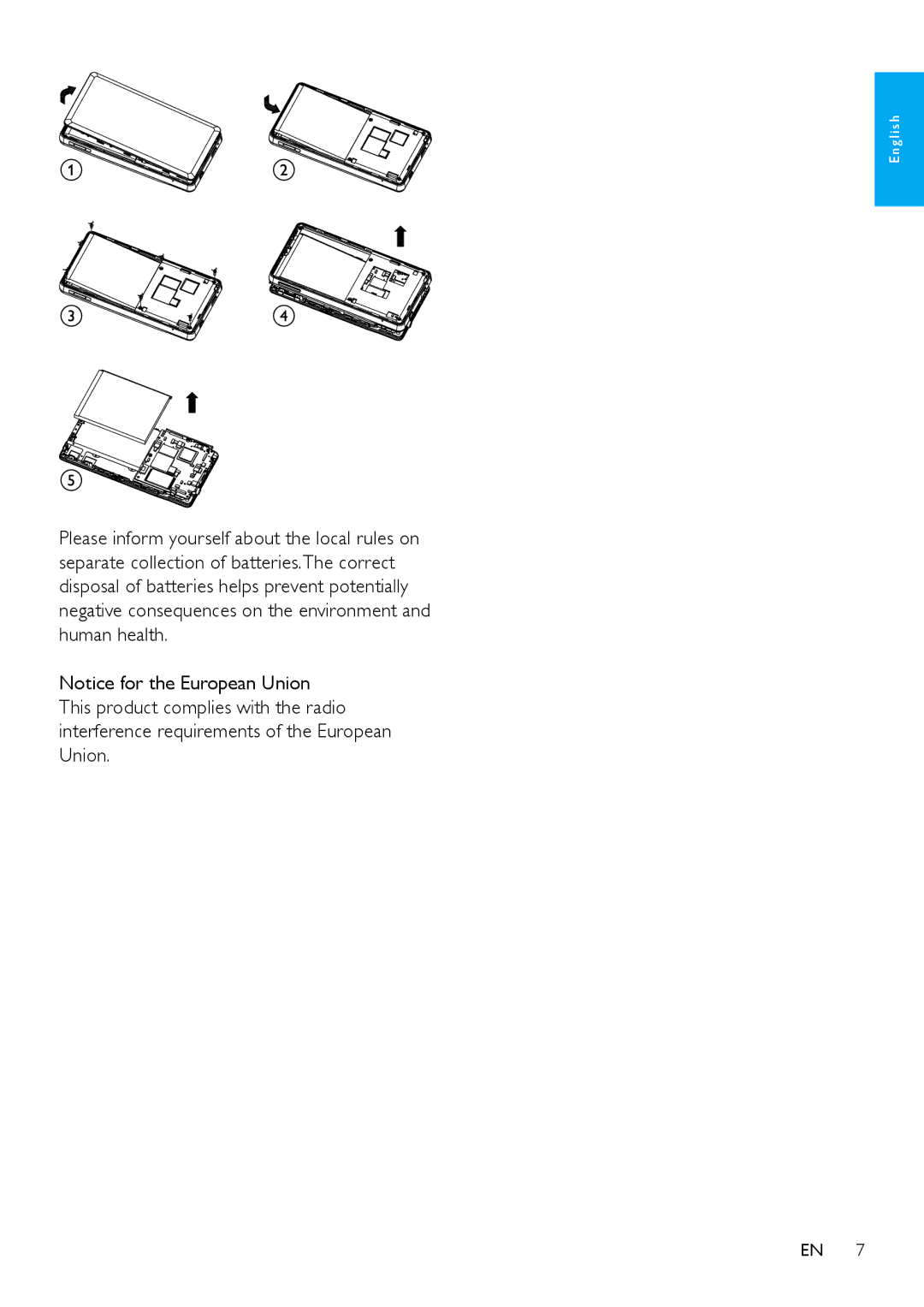 Philips SA2MUS/02 user manual G l i s h 