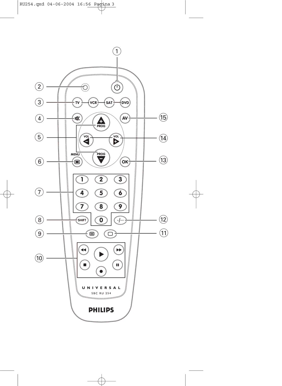 Philips SBC RU 254 manual RU254.qxd 04-06-2004 1656 Pagina 