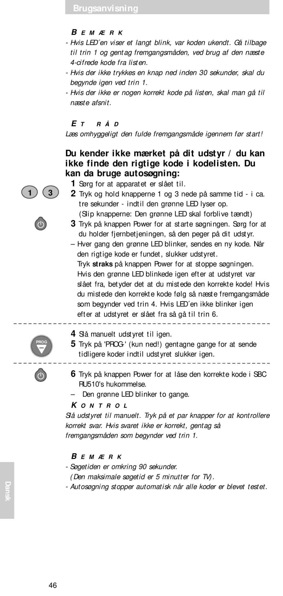 Philips SBC RU 510 manual M Æ R K, R Å D 