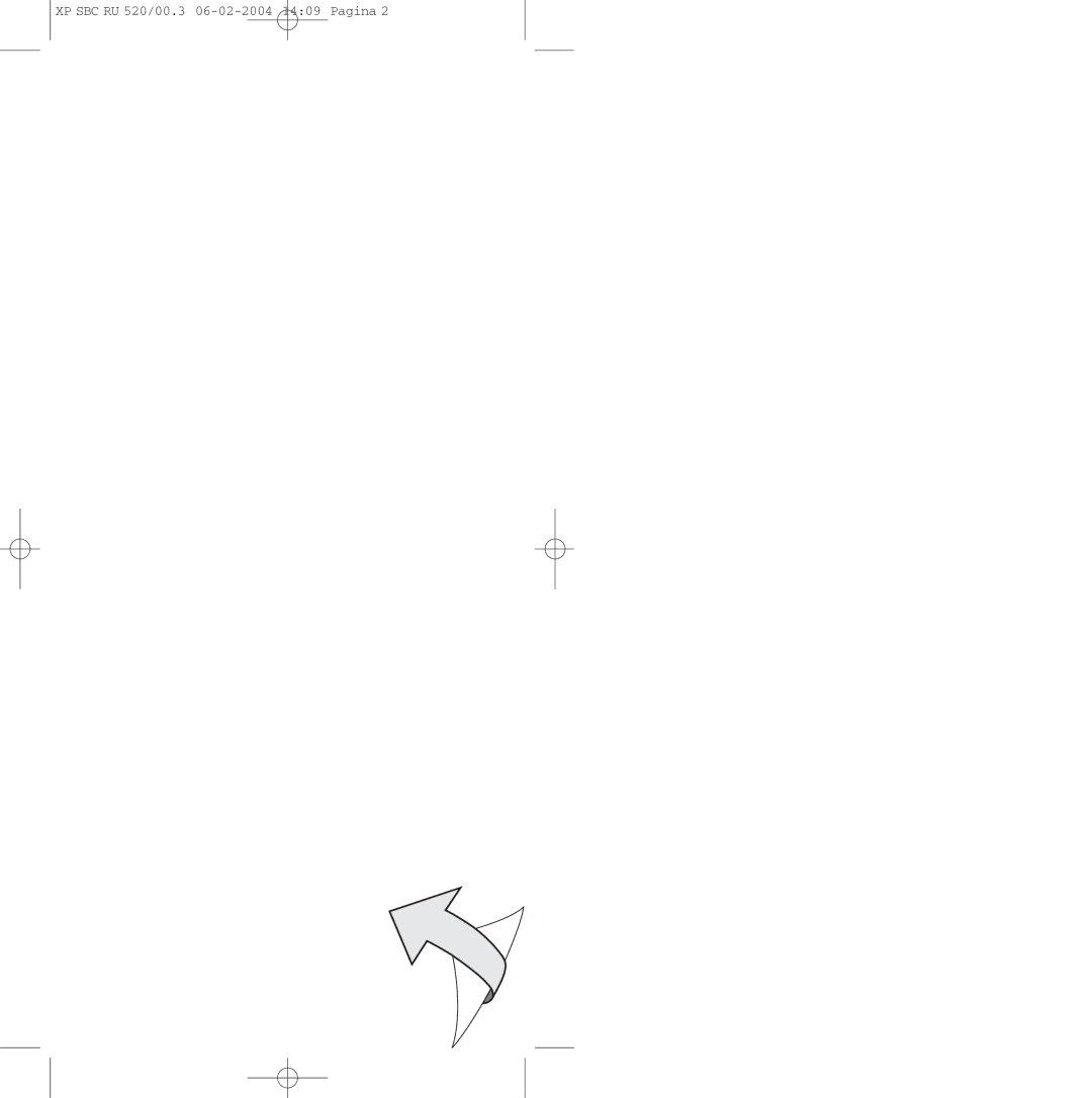 Philips SBC RU 510/00U manual XP SBC RU 520/00.3 06-02-2004 1409 Pagina 