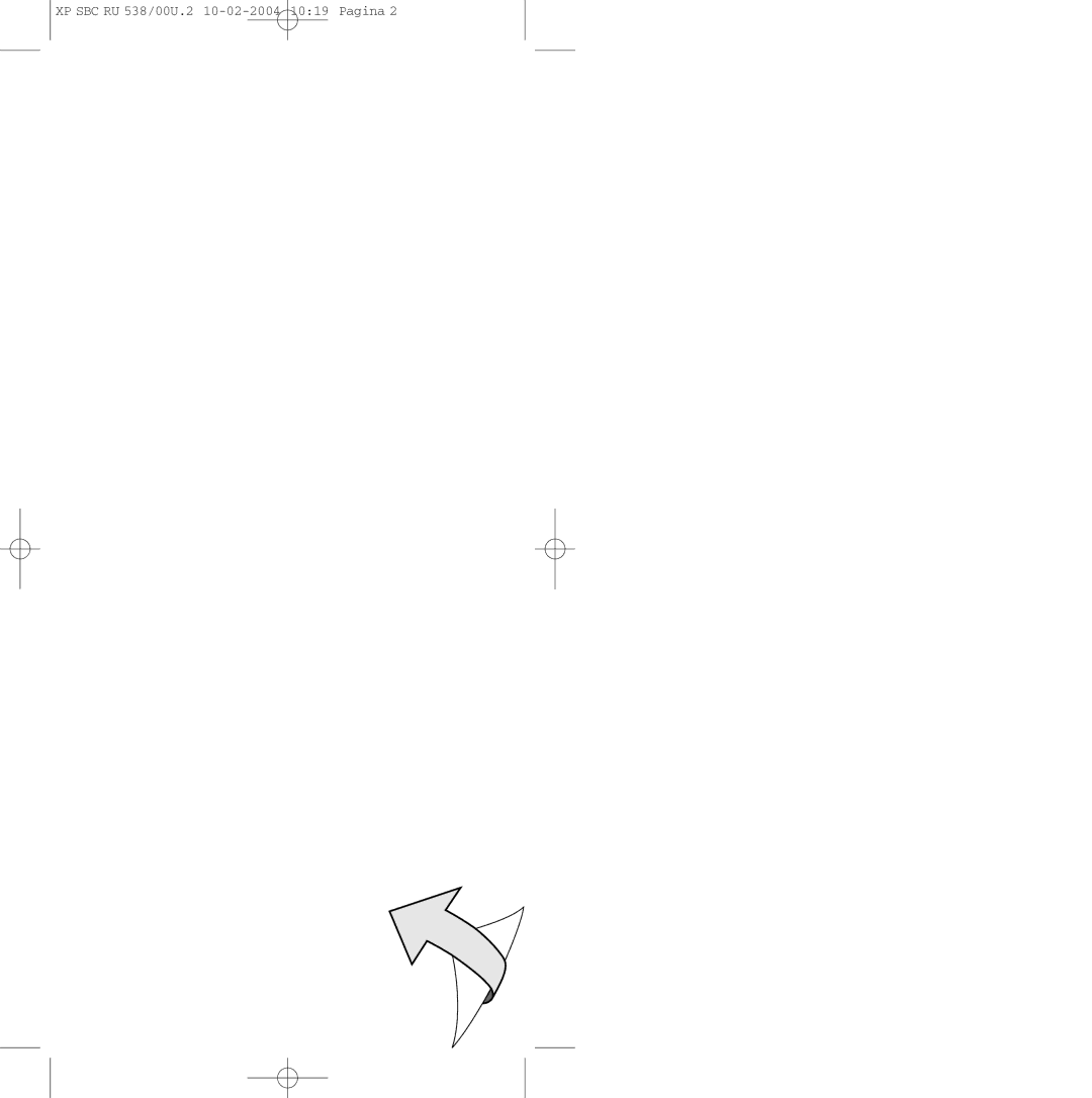 Philips manual XP SBC RU 538/00U.2 10-02-2004 1019 Pagina 