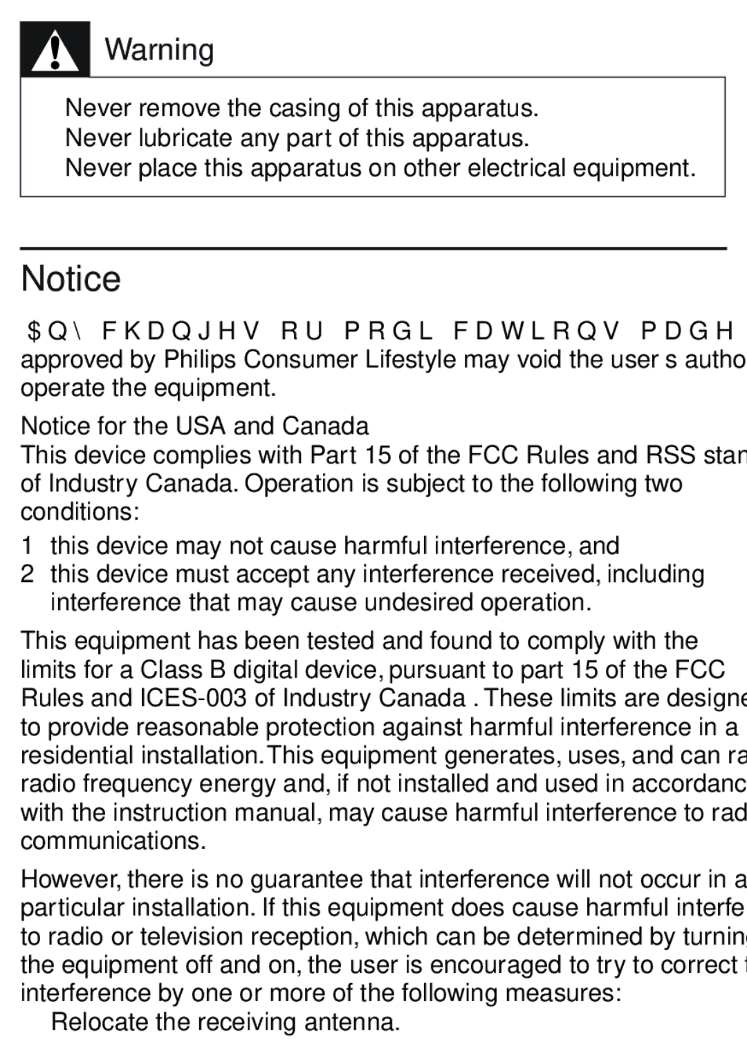 Philips SBT30 user manual Relocate the receiving antenna 