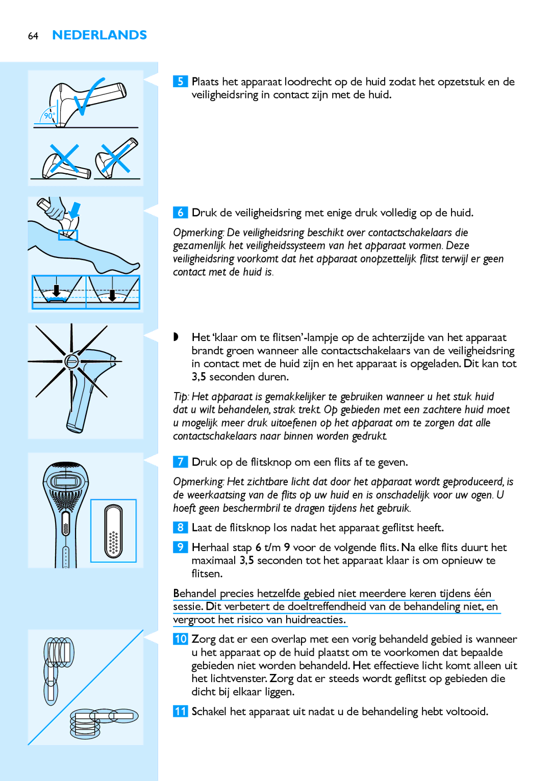 Philips SC2001/01 manual Druk op de flitsknop om een flits af te geven 