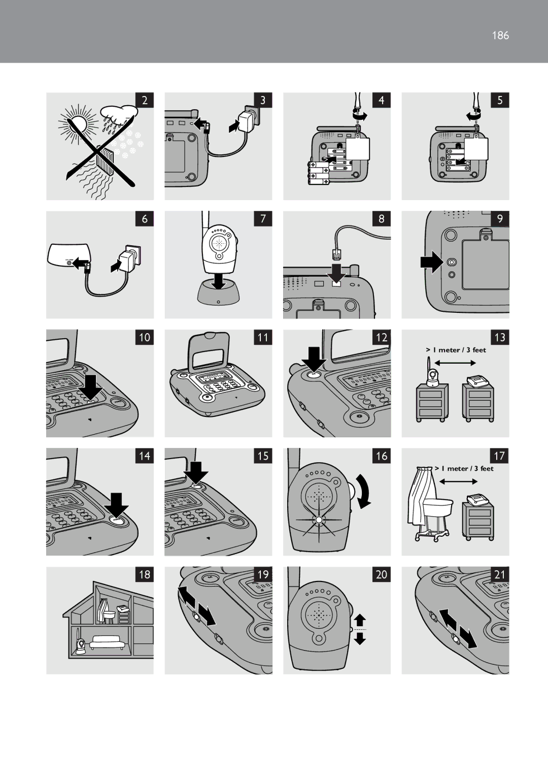 Philips SCD 469 manual 186 