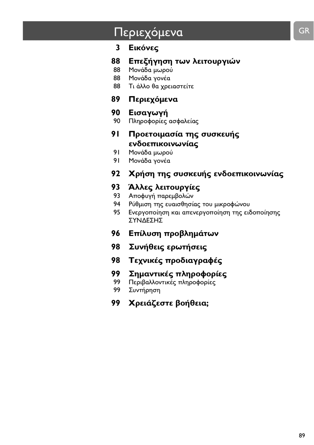 Philips SCD463 user manual 