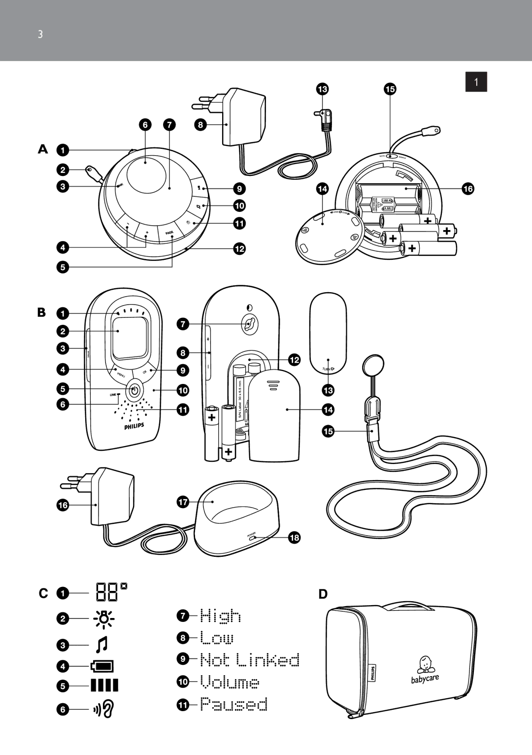 Philips SCD489 manual 