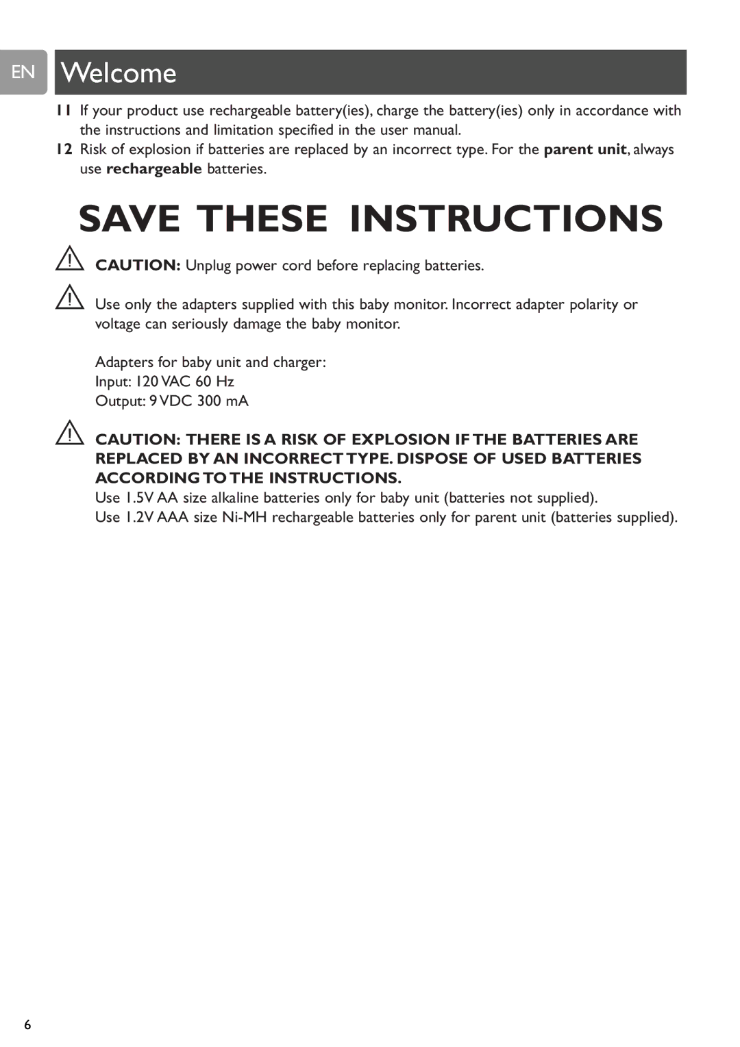 Philips SCD588/54 user manual EN Welcome 