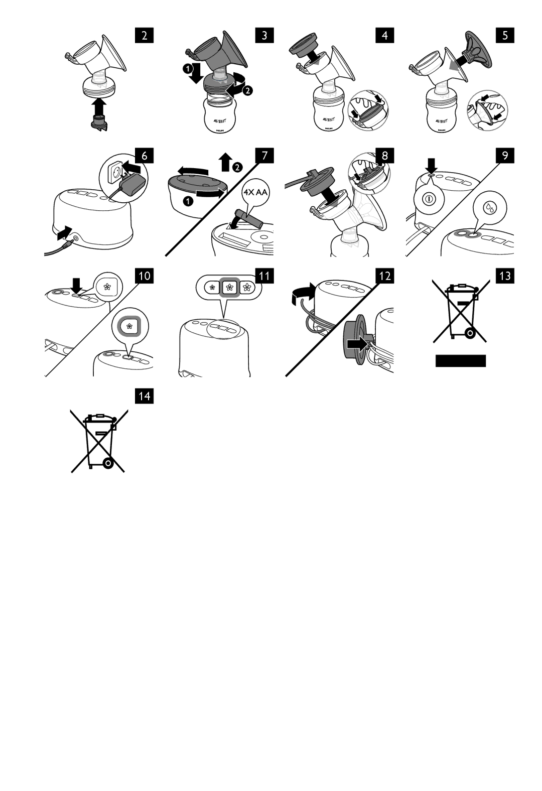 Philips SCF334, SCF332 manual 