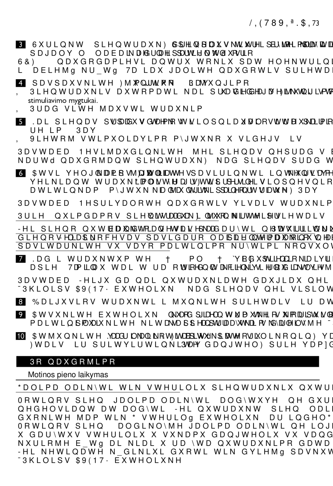 Philips SCF332, SCF334 manual Po naudojimo, Motinos pieno laikymas 