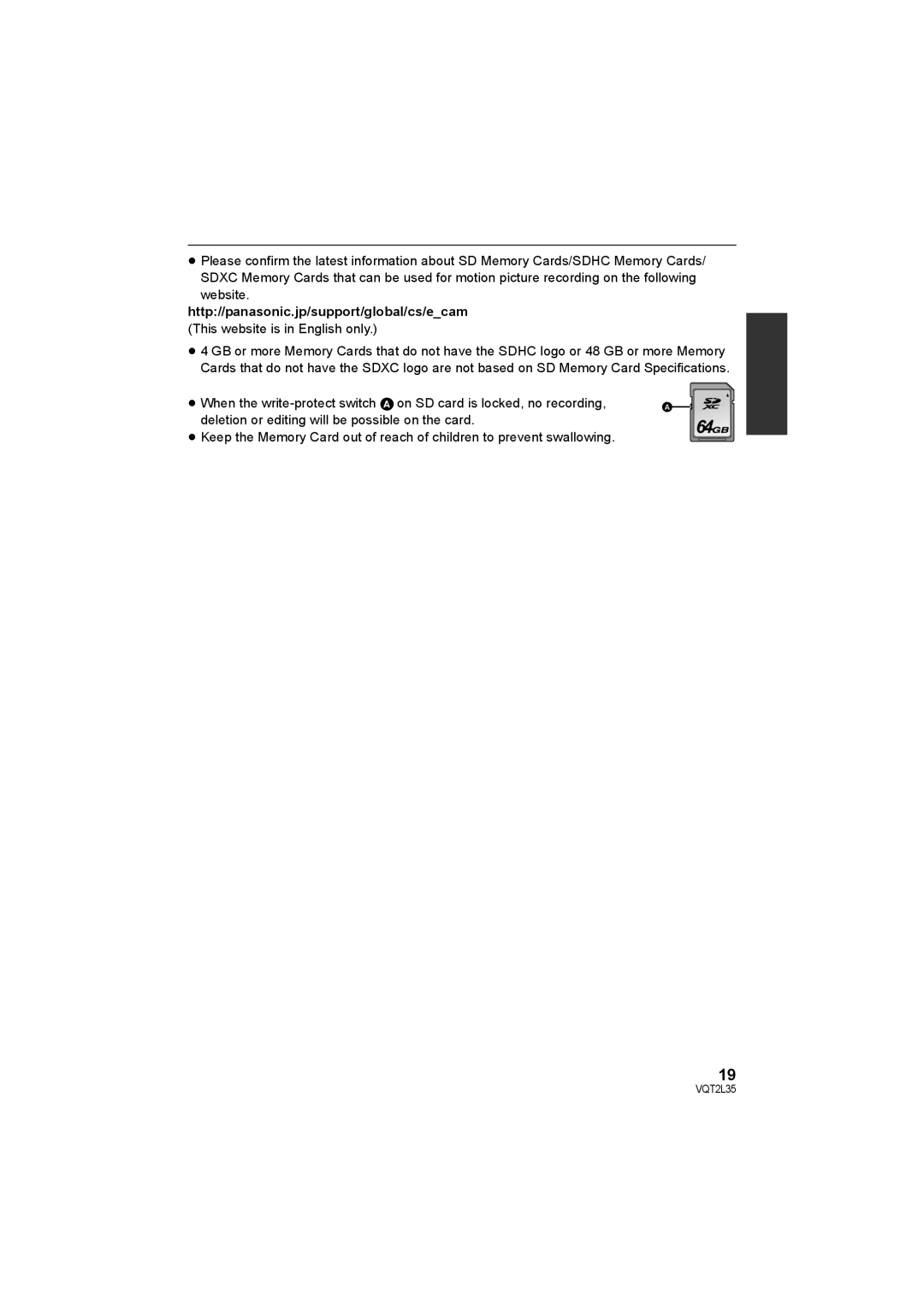 Philips SDR-S50 operating instructions VQT2L35 