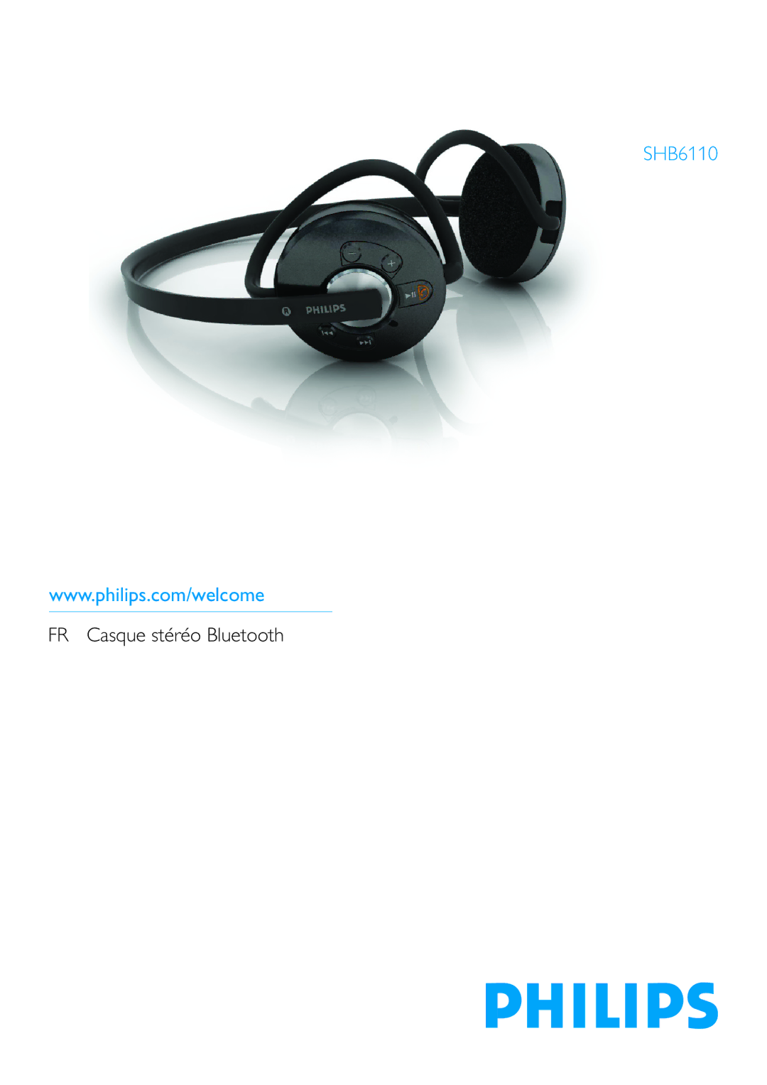 Philips SHB6110 manual 