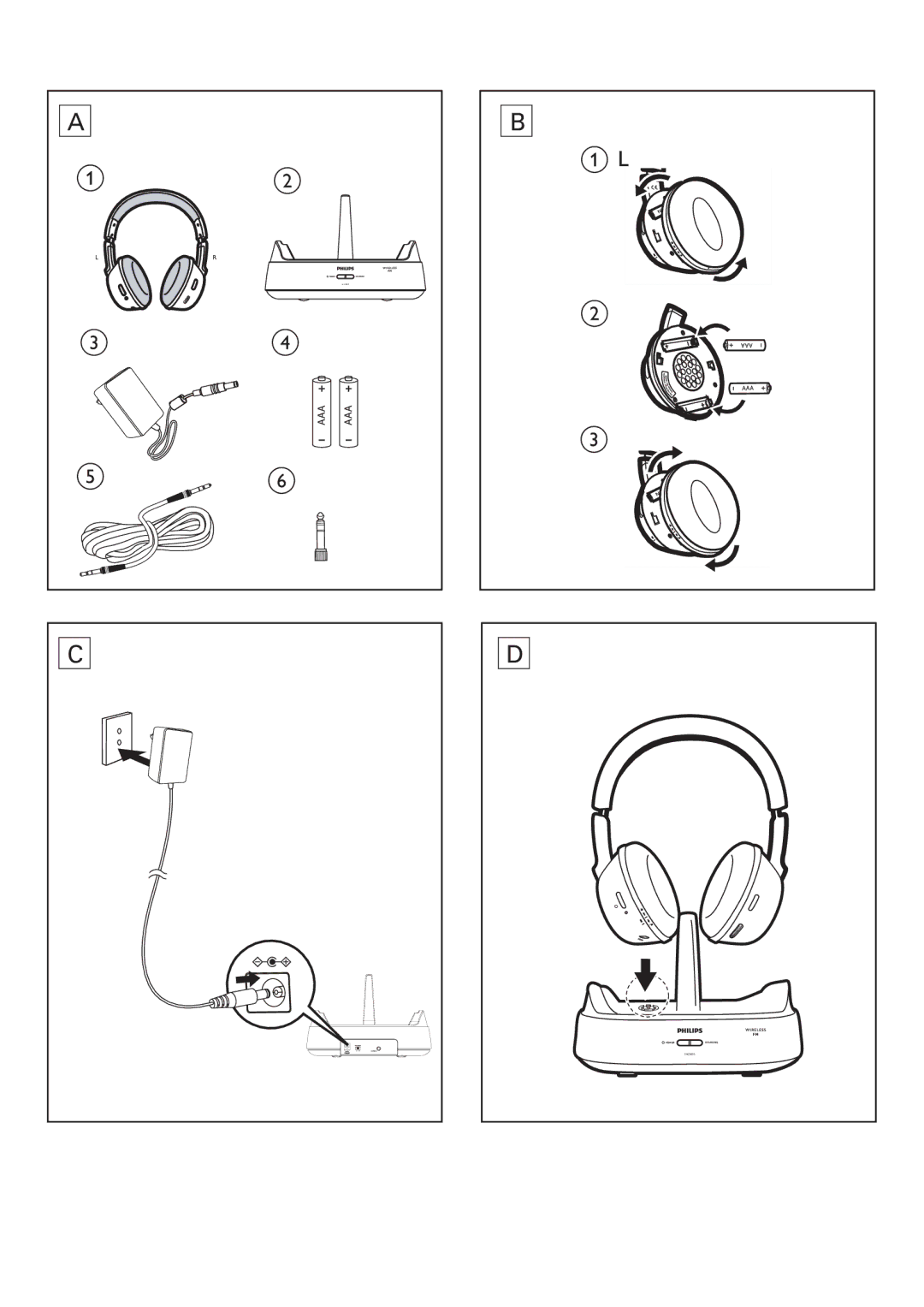 Philips SHC8575 user manual SHC8535 