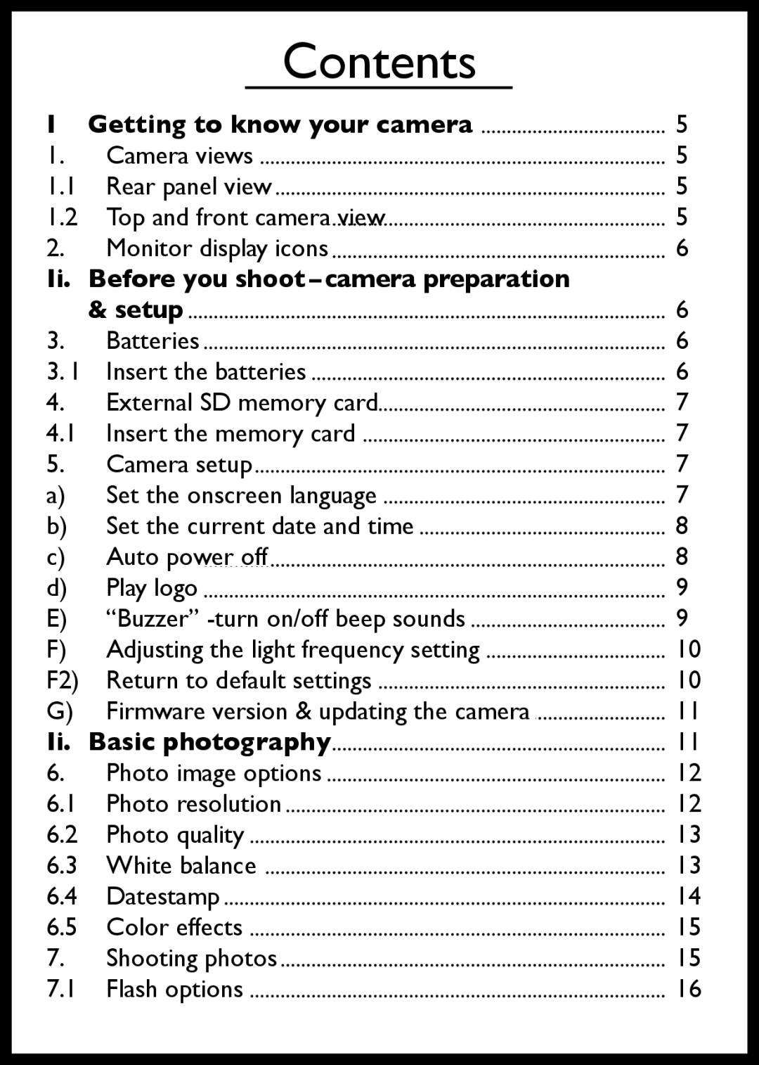 Philips SIC 3608S/G7 user manual Contents 