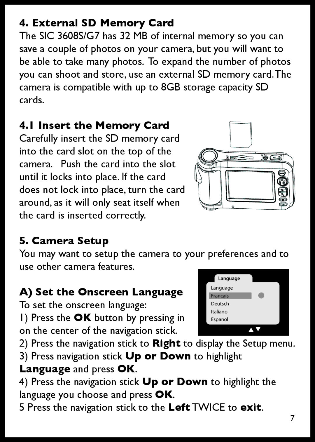 Philips SIC 3608S/G7 user manual 