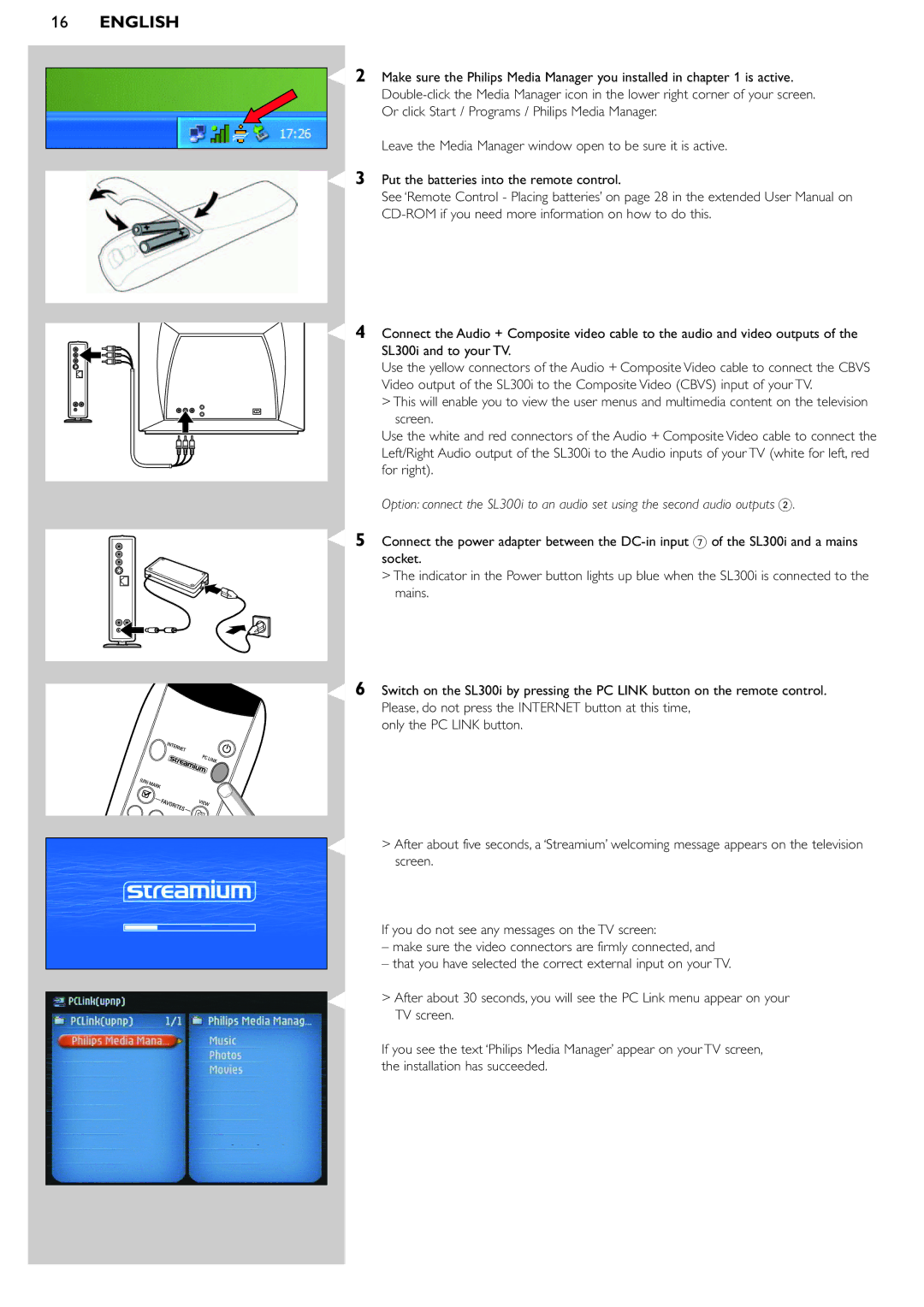 Philips SL300i manual English 