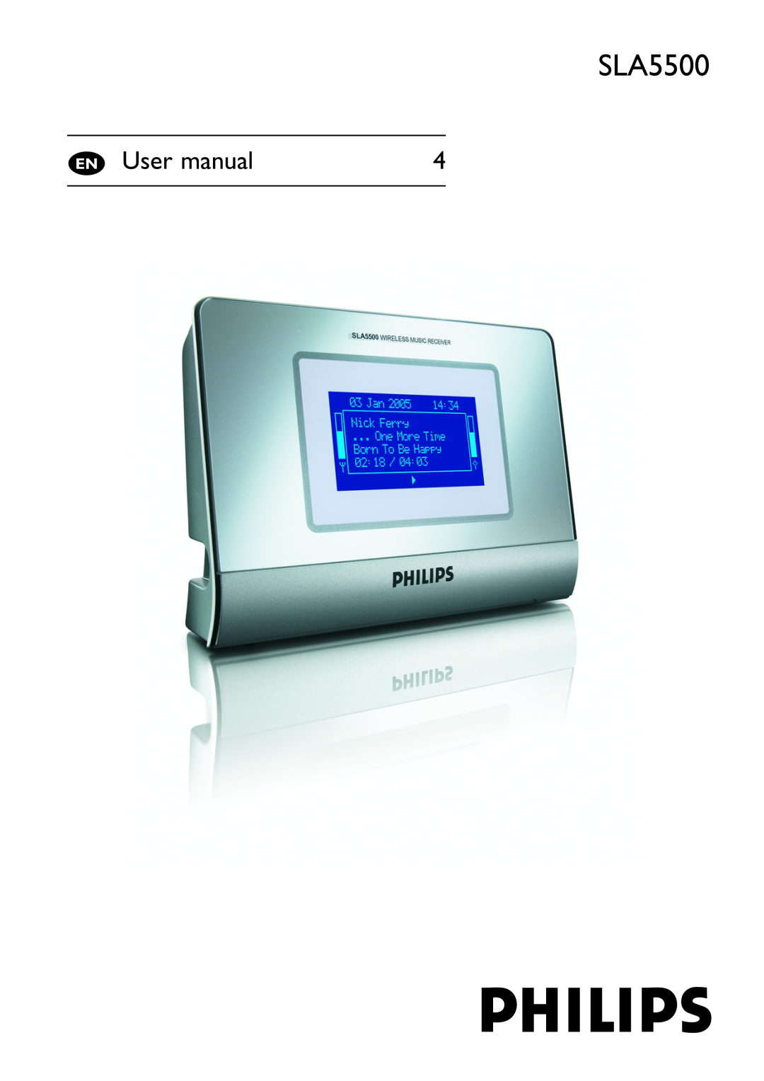 Philips SLA5500 user manual 