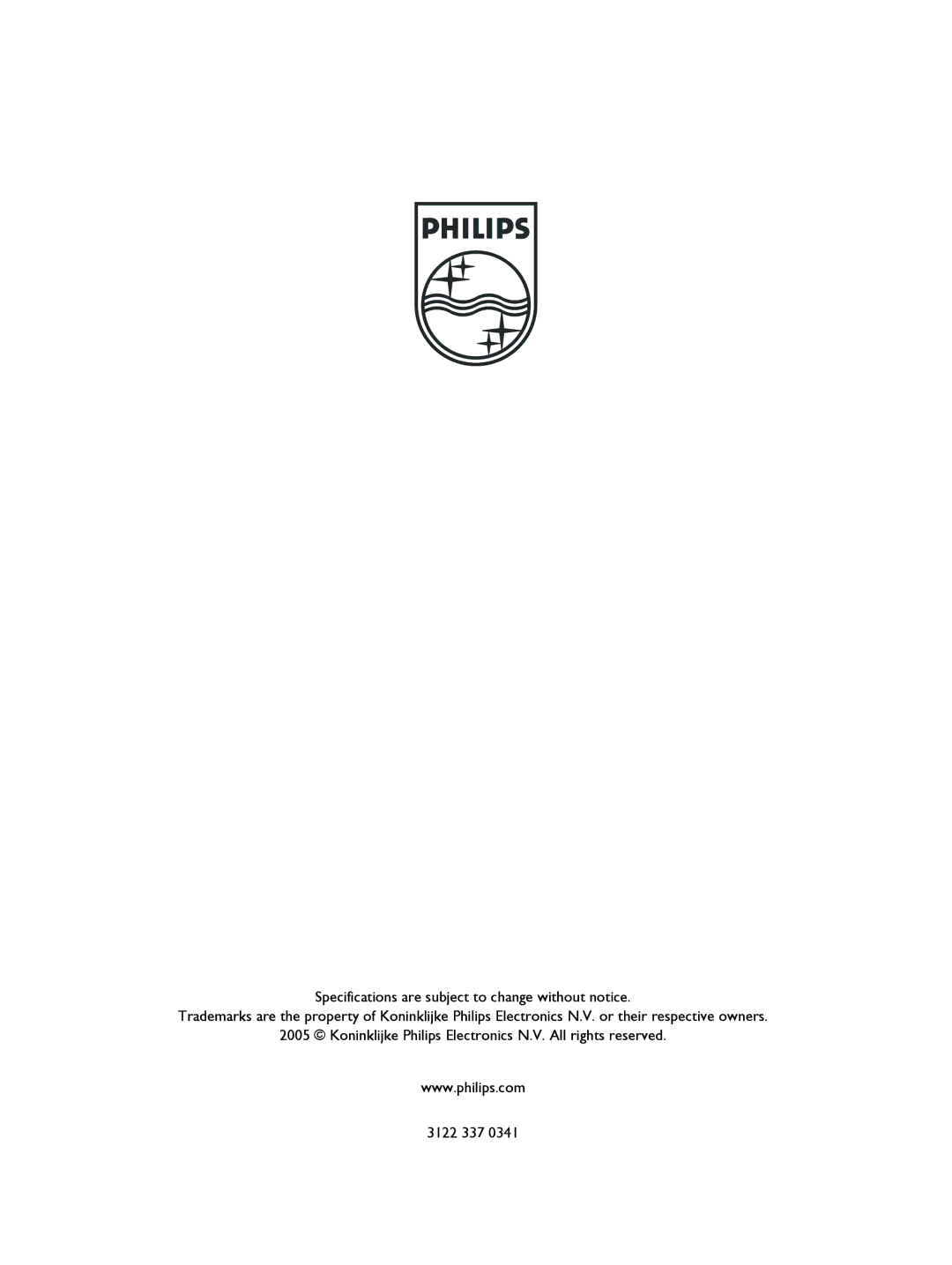 Philips SLM5500 user manual 