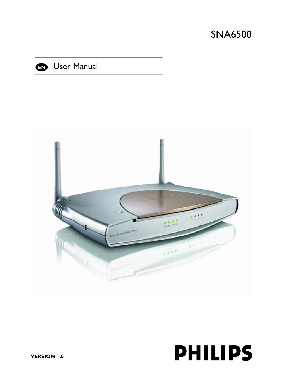 Philips SNA6500 user manual 