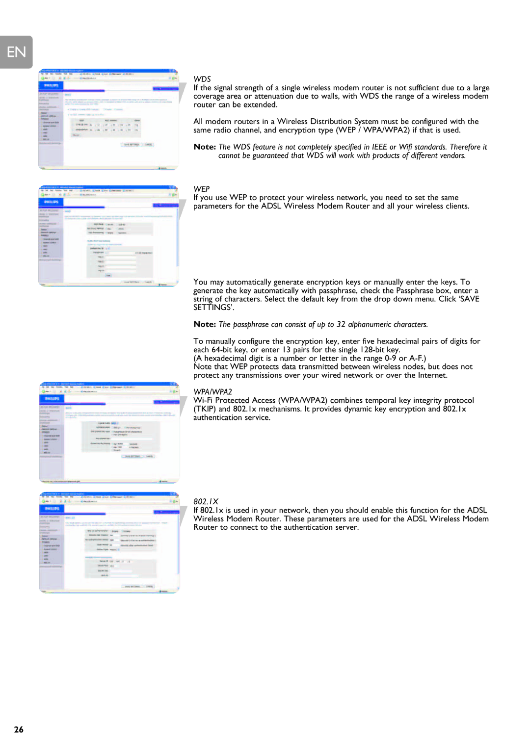 Philips SNA6640 user manual Wds 