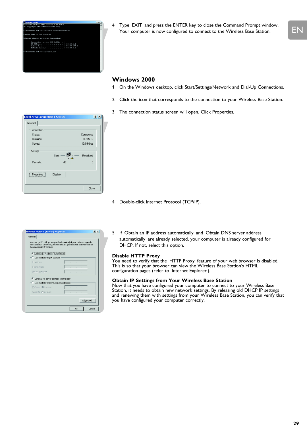 Philips SNR6500 user manual Windows 