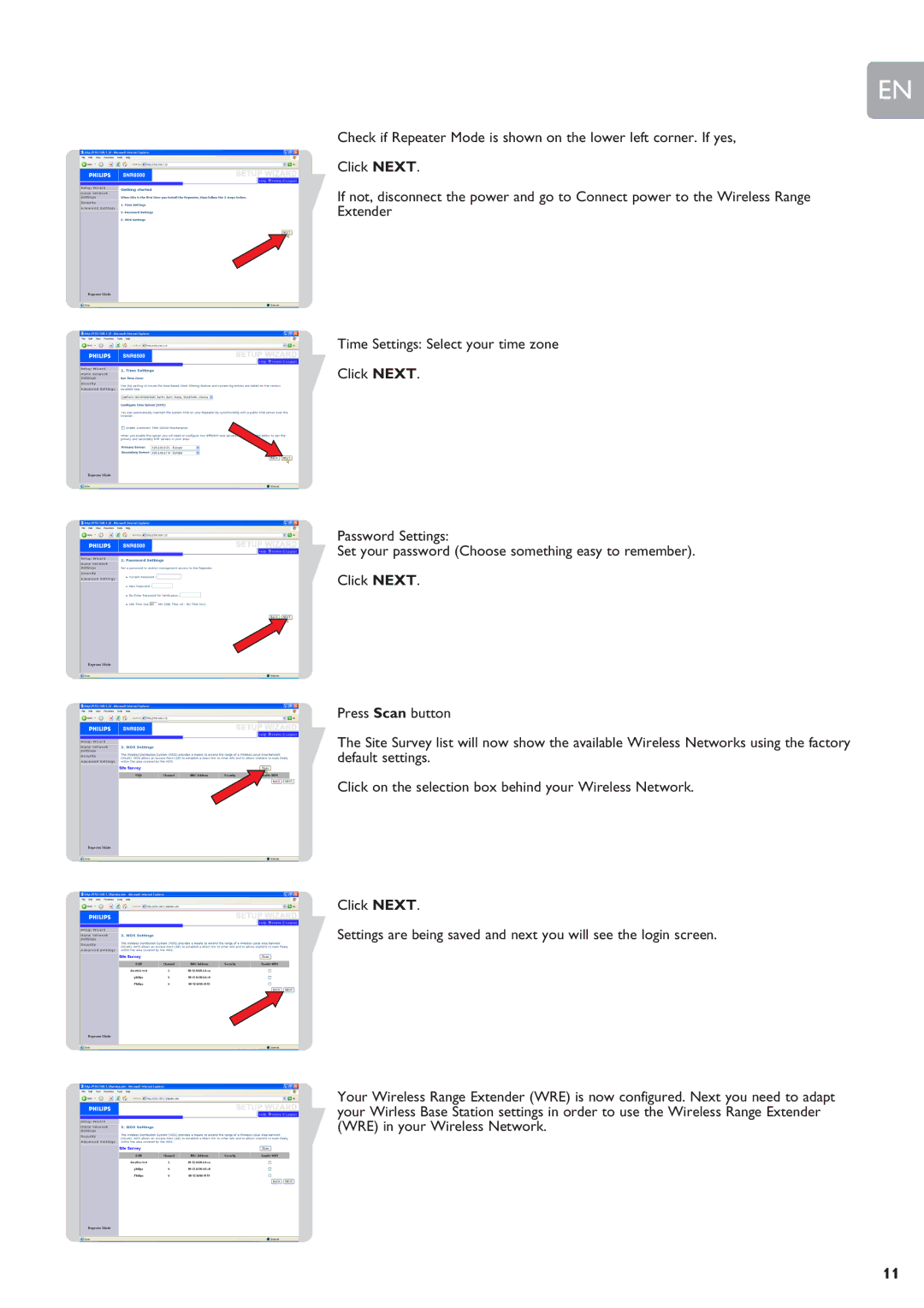 Philips SNR6500 user manual 