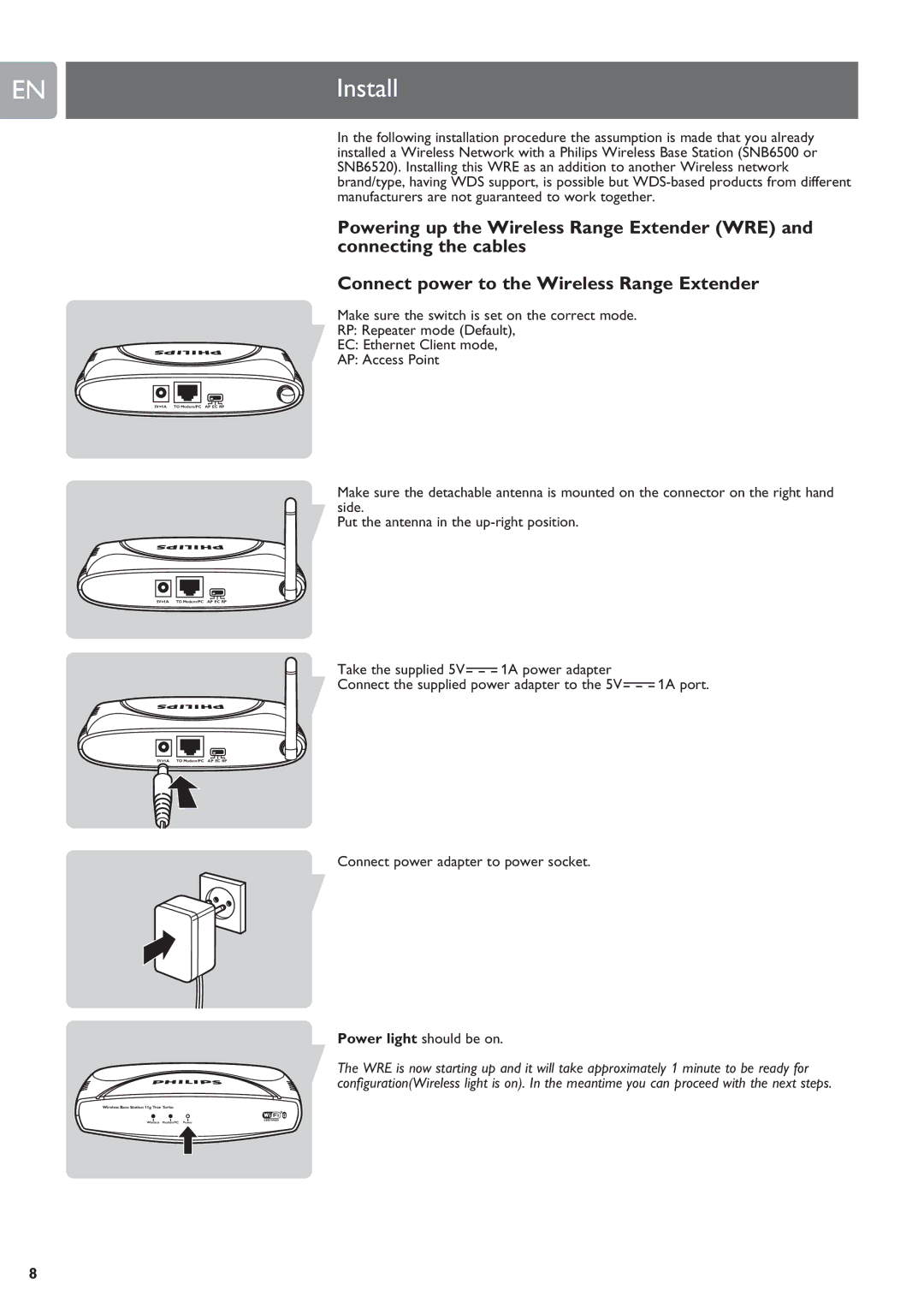 Philips SNR6500 user manual ENInstall 