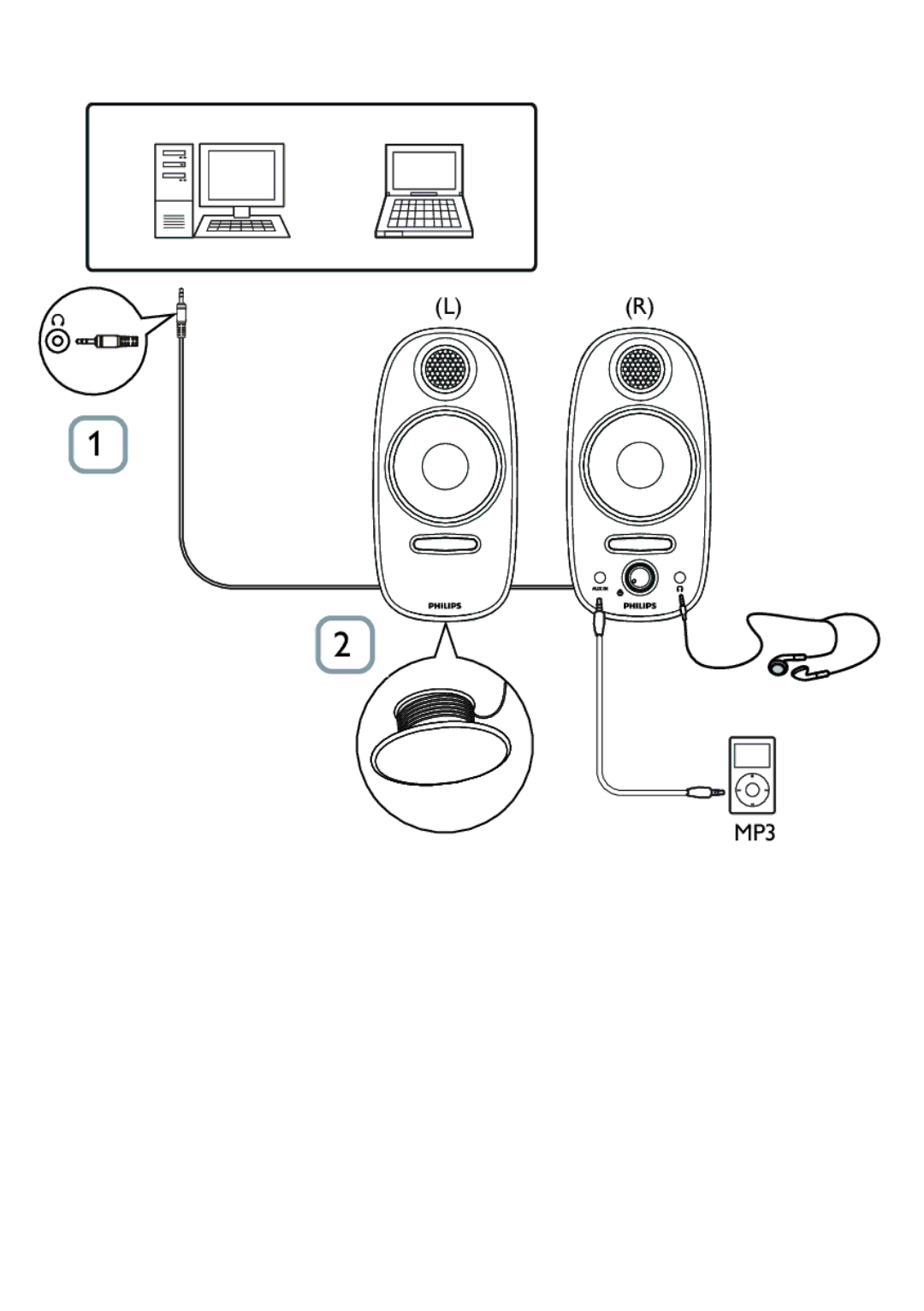 Philips SPA7210/17 user manual MP3 