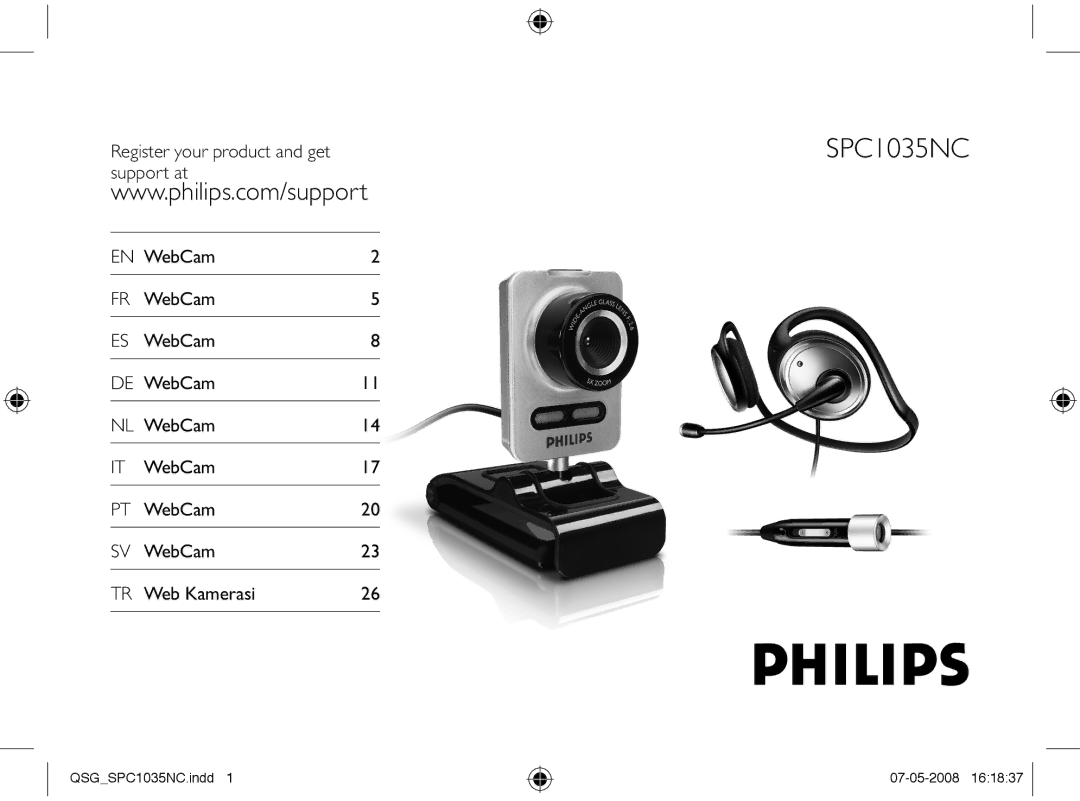 Philips SPC1035NC manual 