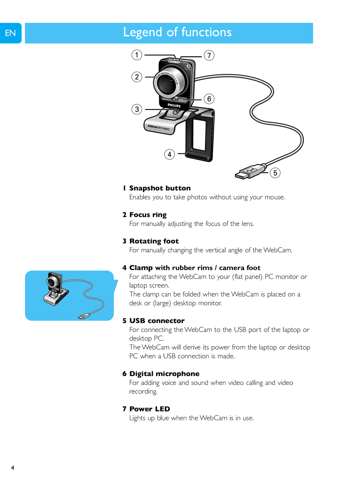 Philips SPC1300NC/00 user manual ENChapter 