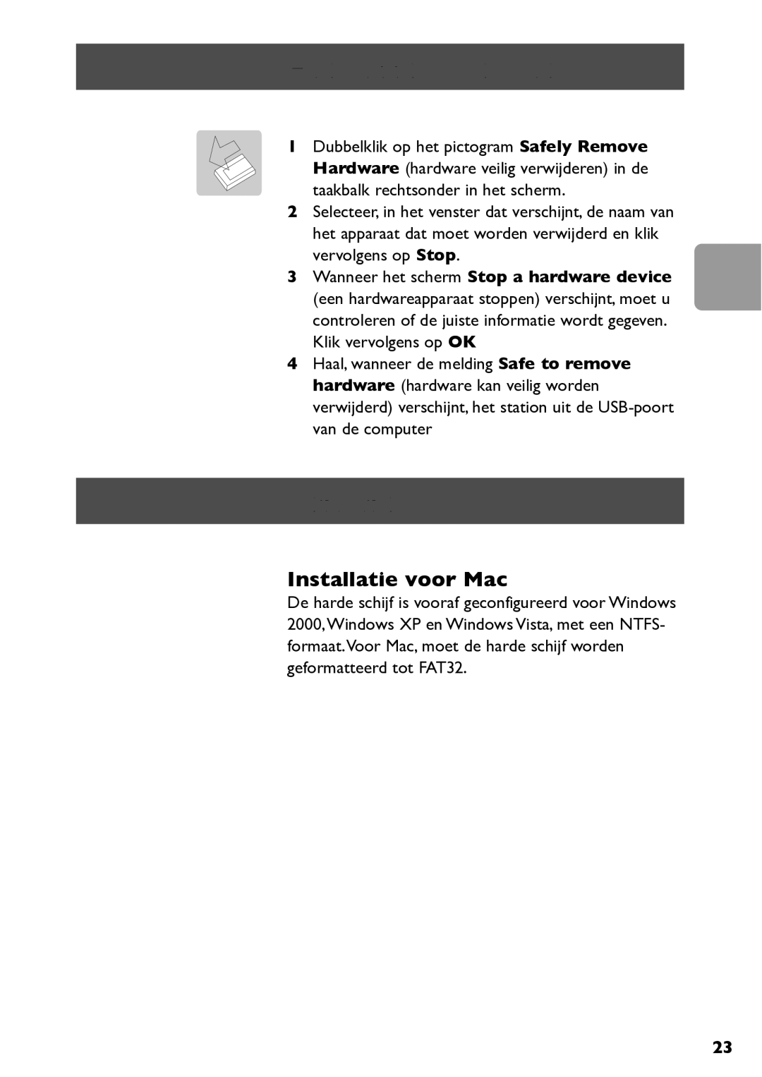 Philips SPE3000 Series user manual Hoe koppel ik hem los?, Installatie 