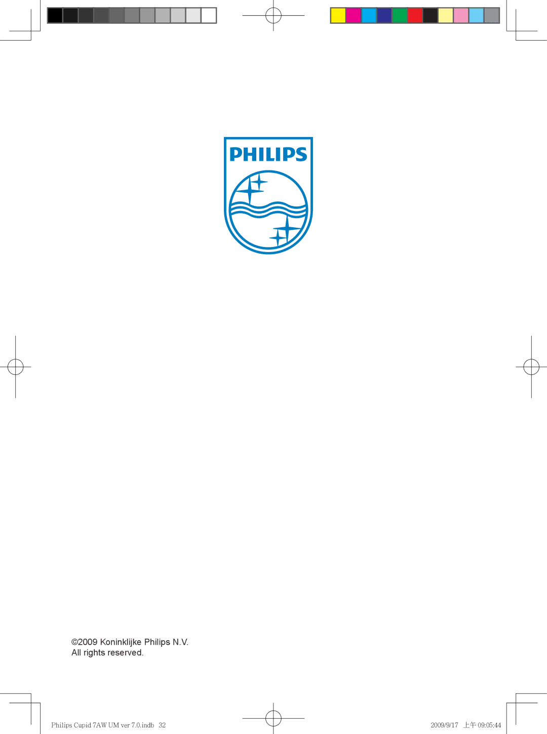 Philips SPF3407/G7, SPF3007/G7 user manual Koninklijke Philips N.V. All rights reserved 