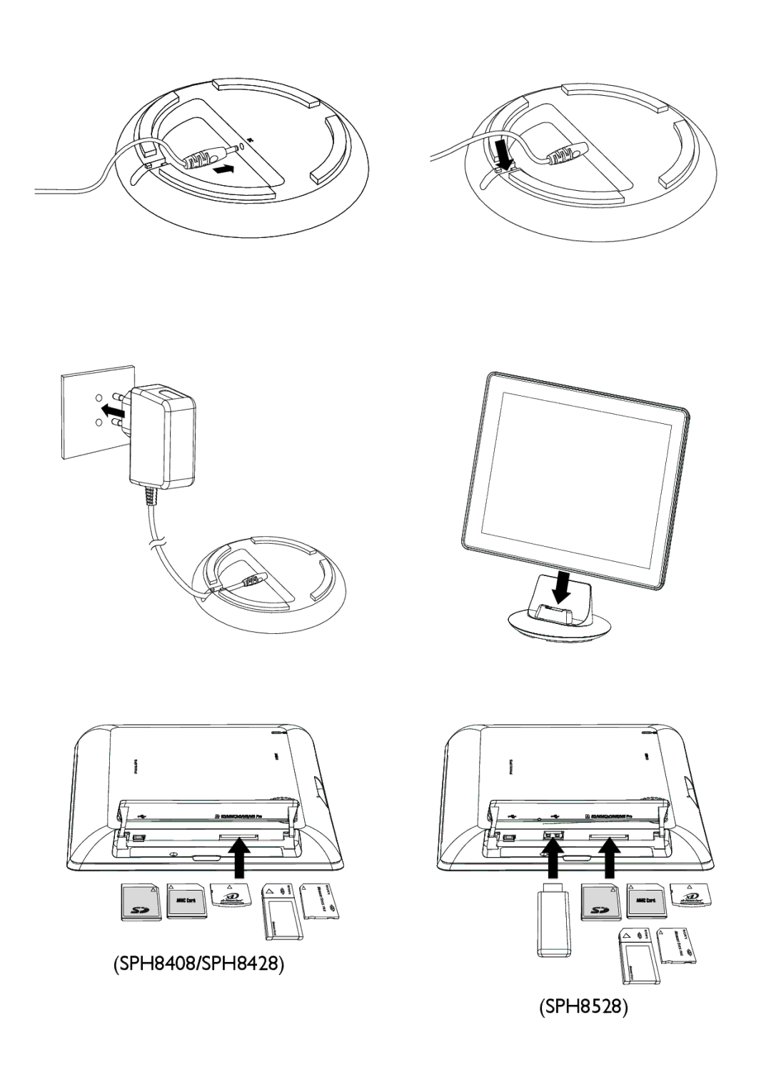 Philips SPH8408/10 quick start SPH8408/SPH8428 SPH8528 