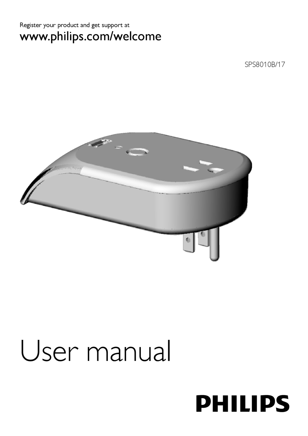 Philips SPS8010B/17 user manual 