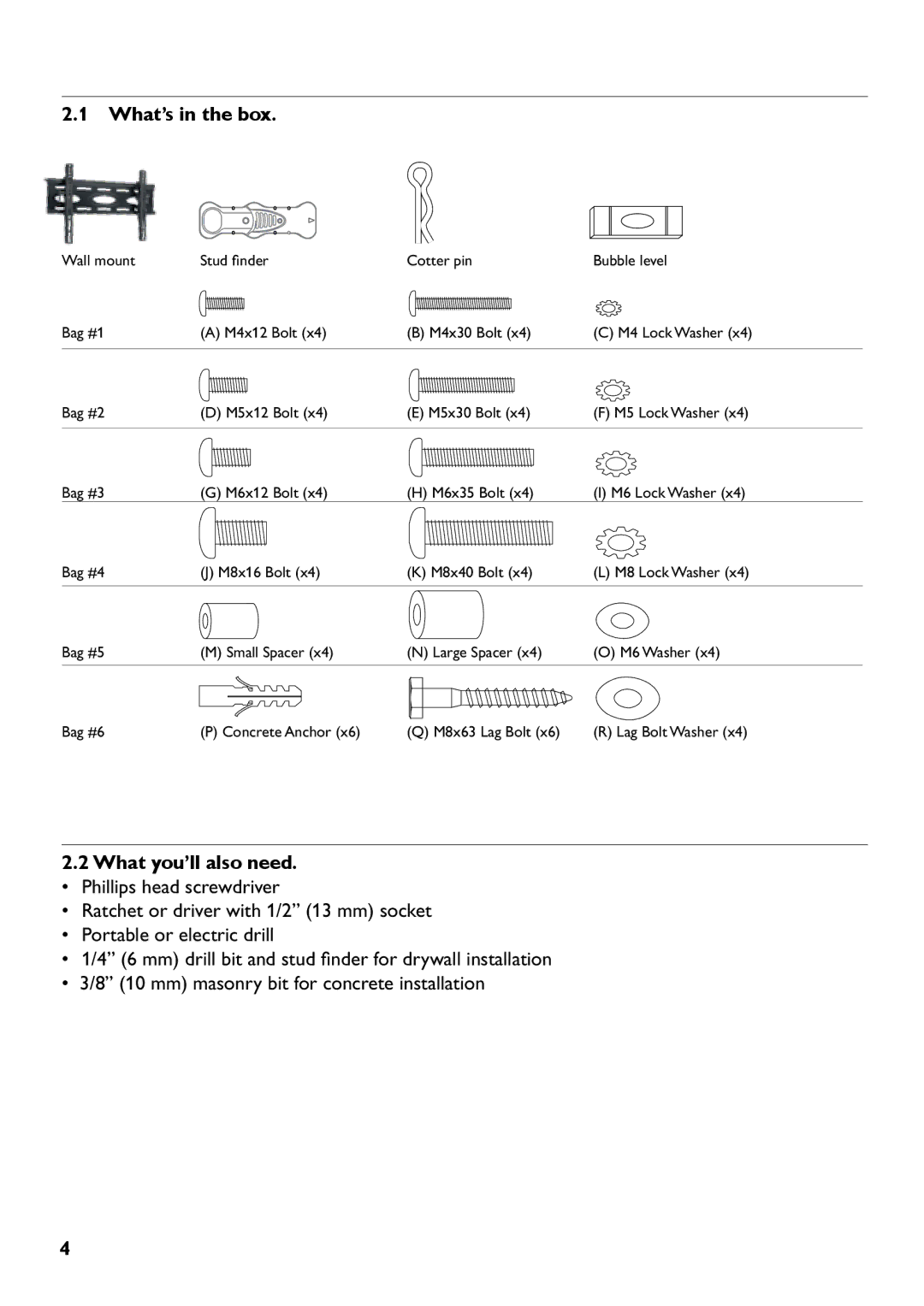 Philips SQM5312/27 manual What’s in the box, What you’ll also need 