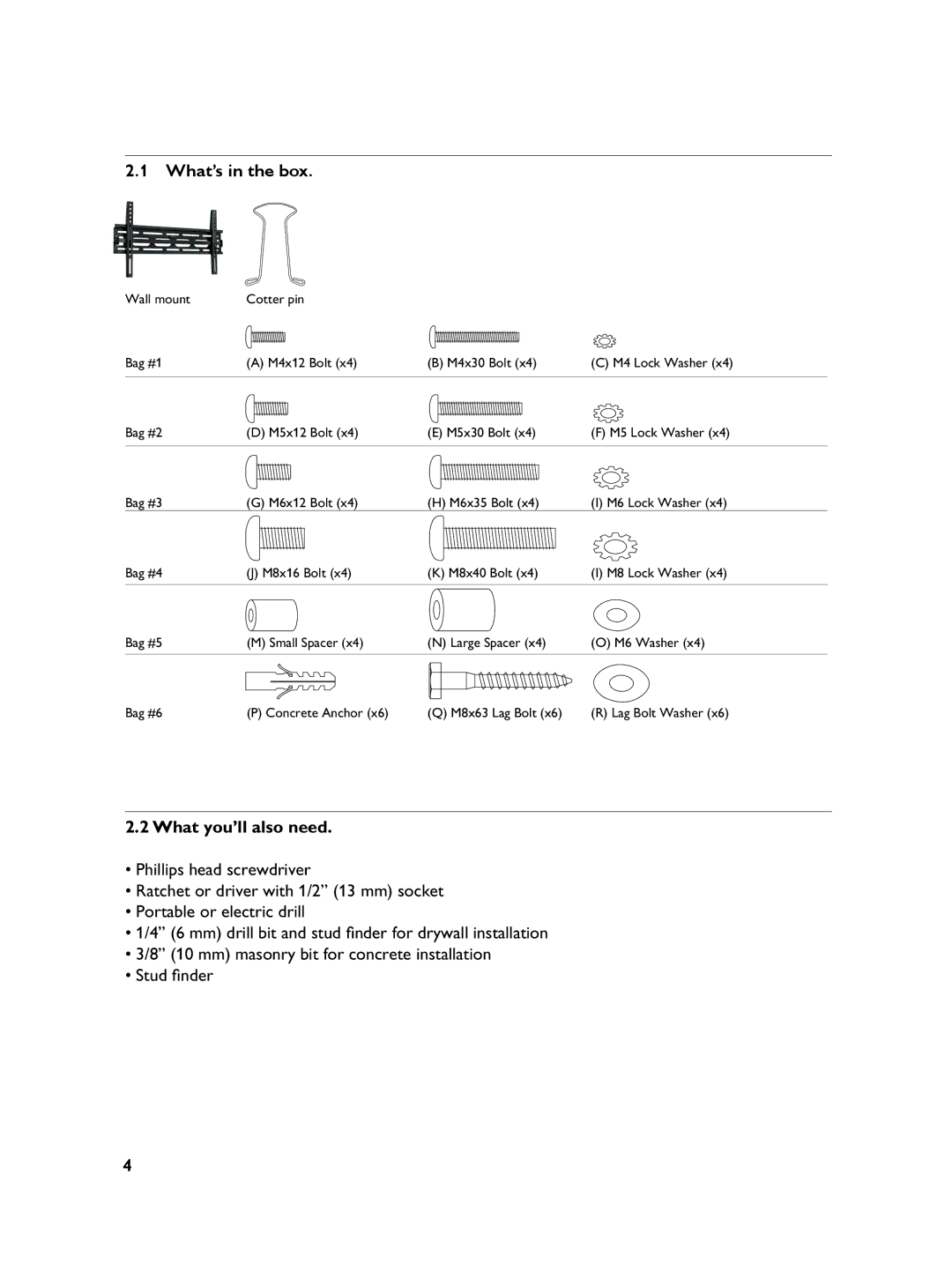 Philips SQM5822/27 manual What’s in the box, What you’ll also need 